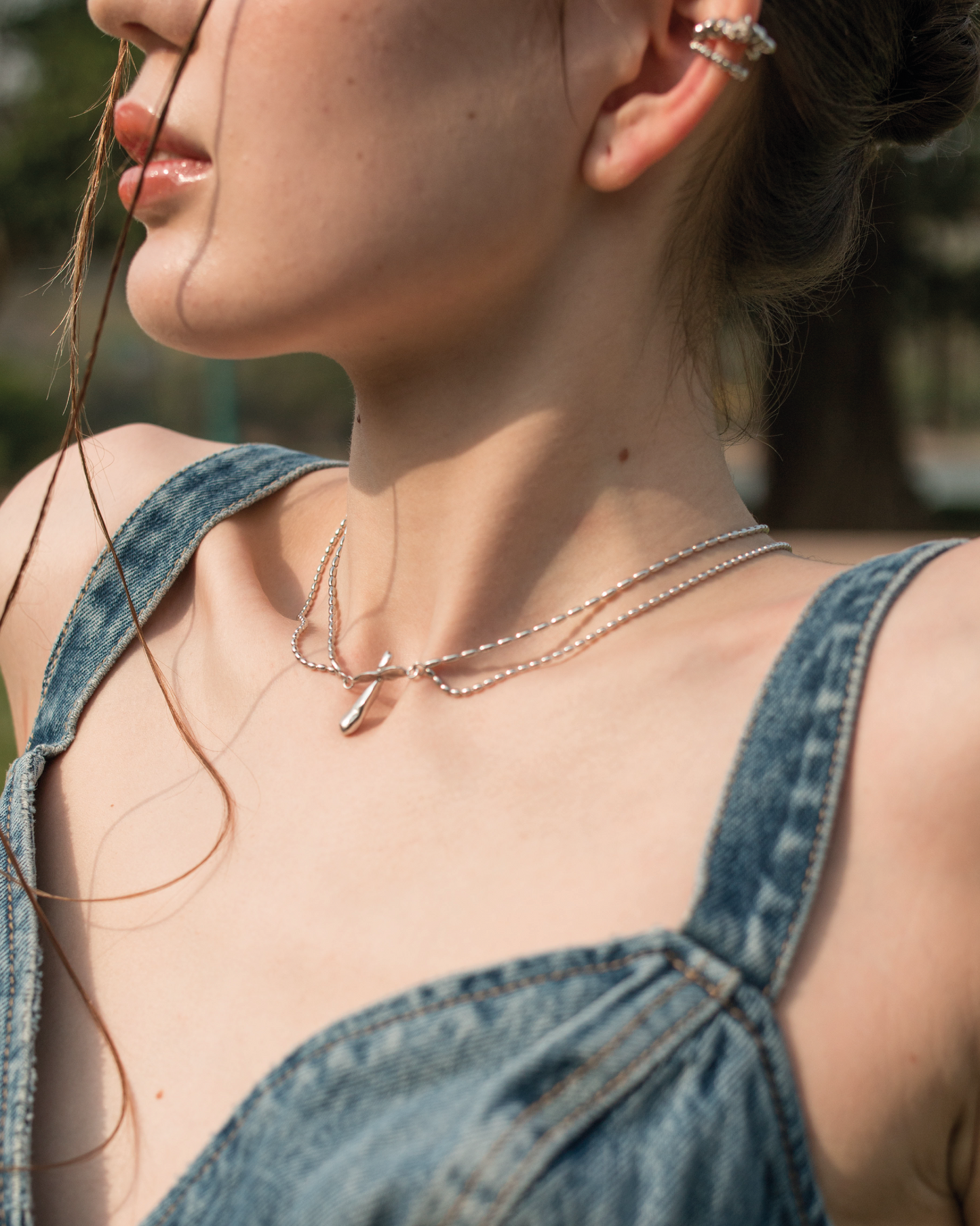 Poise Choker - Silver