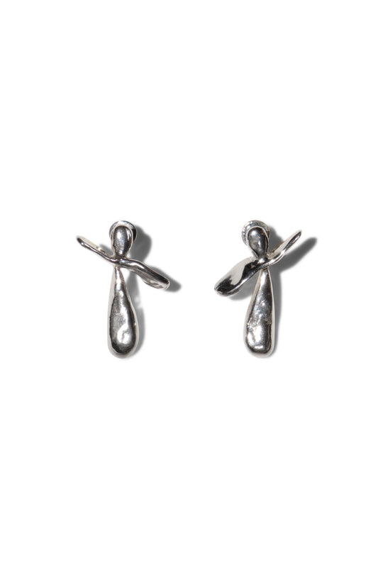 Poise Earrings - Silver